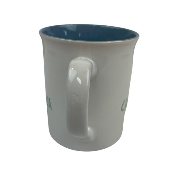 Fringe Studio Chihuahua Ceramic Coffee Mug Blue Interior Cute - Picture 2 of 8